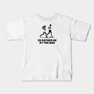 Id rather be at the bar T-shirt Kids T-Shirt